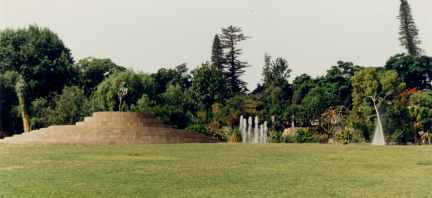 Parcque de Santa Catarina, Statue des S�manns (1988)