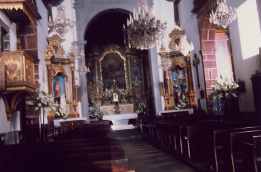 Innenansicht Wallfahrtskirche Nossa Senhora do Monte (1990)